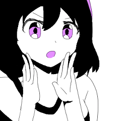 [LINEスタンプ] クロリボンちゃんスタンプ