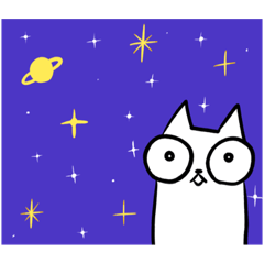 [LINEスタンプ] 大学生なねこ3