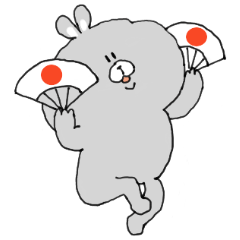 [LINEスタンプ] ウサギがいっぱい！