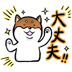 [LINEスタンプ] 茶シバのスタンプ〜慰め・励まし・応援編〜