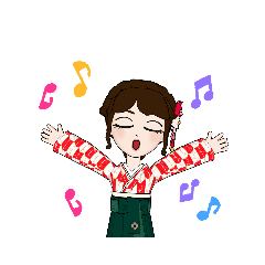 [LINEスタンプ] リンゴだゾ♡