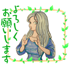 [LINEスタンプ] イメージキャラのつぶやき2 (renewal）