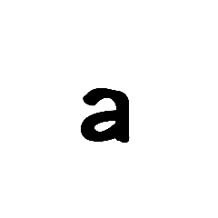 [LINEスタンプ] a〜zと数字のスタンプ