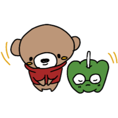 [LINEスタンプ] こぐとかぼちゃくん