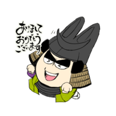 [LINEスタンプ] 謙信様スタンプ お年賀版