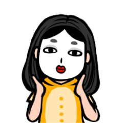 [LINEスタンプ] 愛ちゃんのおかめ2