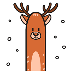 [LINEスタンプ] 非常に長い動物