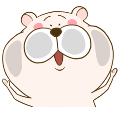 [LINEスタンプ] 冬はかわいいクマのすーさんと一緒に！