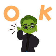 [LINEスタンプ] hey！Onomatope