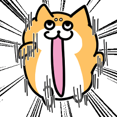[LINEスタンプ] めんどい柴犬