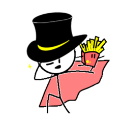 [LINEスタンプ] 棒人間スタンプ 3！