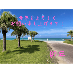 [LINEスタンプ] 2023うさぎ日常