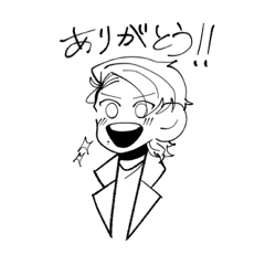 [LINEスタンプ] わちゃわちゃ月城組