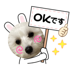 [LINEスタンプ] まるぷーmokako！