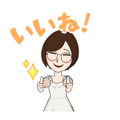 [LINEスタンプ] 蝶々とわたし