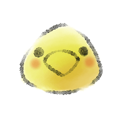 [LINEスタンプ] ゆるゆると生きる 筆ペンの生き物4