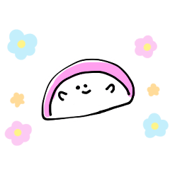 [LINEスタンプ] シンプル かまぼこ 日常会話