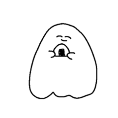 [LINEスタンプ] おばけのカワイ〜スタンプ