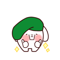 [LINEスタンプ] ぞうのリアムくん。01