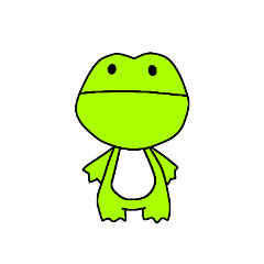 [LINEスタンプ] frog！