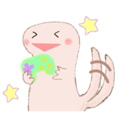 [LINEスタンプ] イモリゲーマーの日常 ゆるかわ 両生類