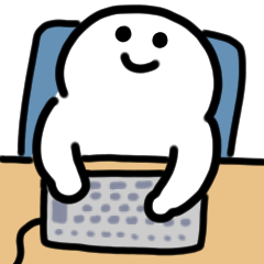 [LINEスタンプ] 動くにっこりサラリーマンのスタンプ