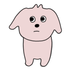 [LINEスタンプ] ゆるちび犬