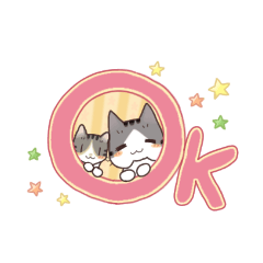 [LINEスタンプ] もっちりほっぺなねこファミリー