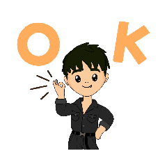 [LINEスタンプ] 男の子だい