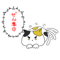 [LINEスタンプ] 三毛ランジェロ