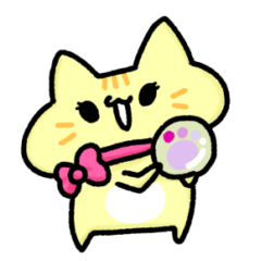 [LINEスタンプ] まりペン先生ん家のくく