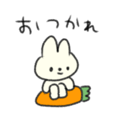 [LINEスタンプ] たのしそうなスタンプ（うさぎだらけ）