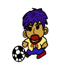 [LINEスタンプ] ハロー サッカーボーイ