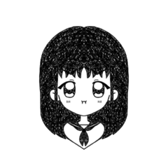 [LINEスタンプ] 少女のかわいいスタンプ