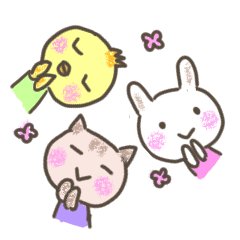 [LINEスタンプ] ほのぼのごあいさつスタンプ