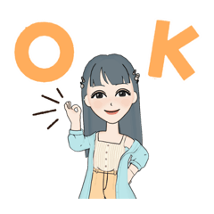 [LINEスタンプ] おしゃれな女子のスタンプ