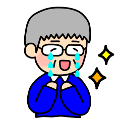 [LINEスタンプ] 中年の男性