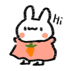 [LINEスタンプ] かわいいココアウサギ！2