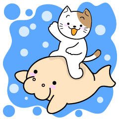 [LINEスタンプ] またたび 三重県