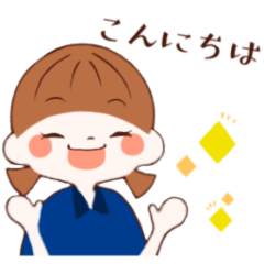 [LINEスタンプ] お仕事スタンプ(POLA フジグラン山口)