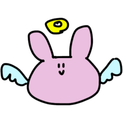 [LINEスタンプ] 変なうさぎだなスタンプ