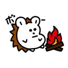 [LINEスタンプ] DOUBUTUEN わがままハリネズミPart1