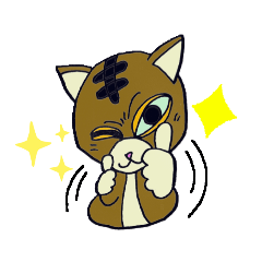 [LINEスタンプ] キジトラのくぅ