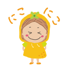 [LINEスタンプ] 蜜柑のかおり