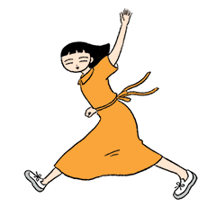 [LINEスタンプ] わたしとご近所さん 2