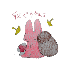 [LINEスタンプ] allrabbit