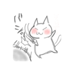 [LINEスタンプ] hinyasuke/neko9