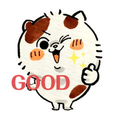 [LINEスタンプ] 三毛猫みけ太