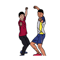 [LINEスタンプ] 元S高校陸上競技部