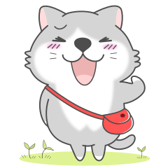 [LINEスタンプ] ねこなのよmoppuちゃん